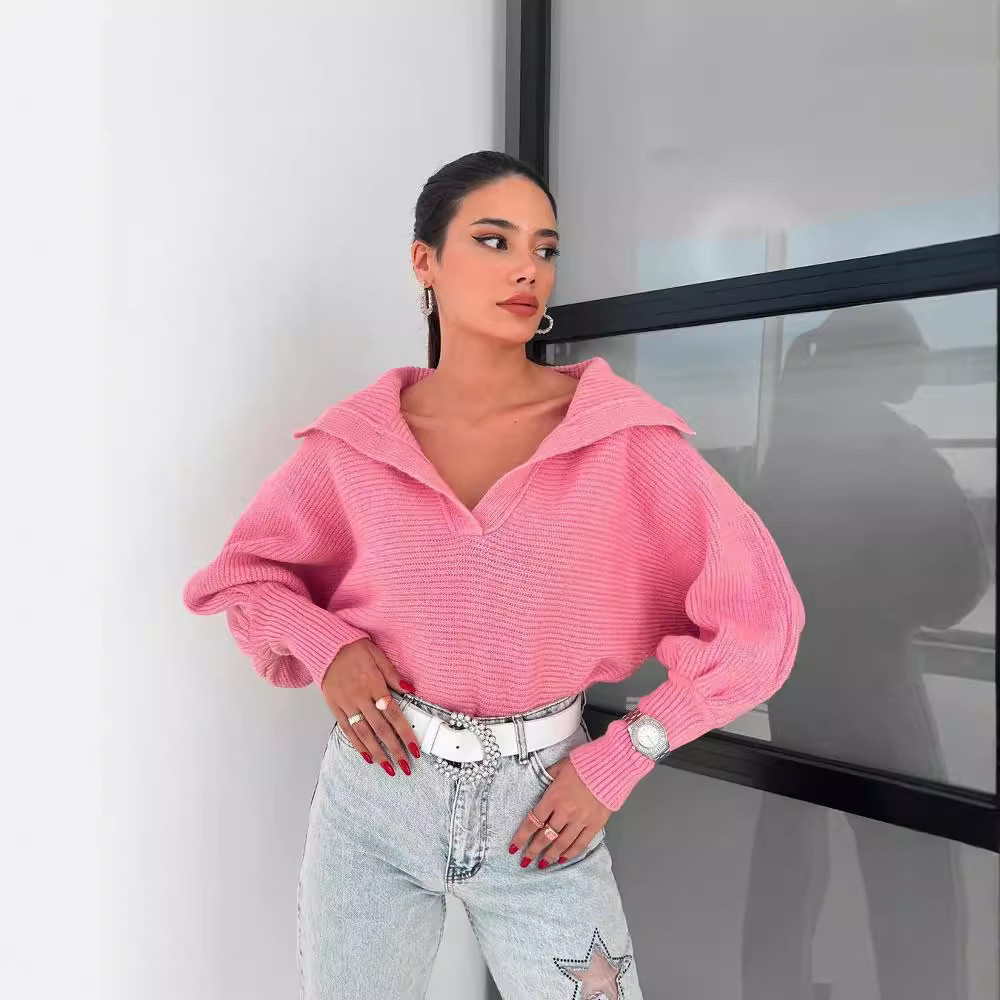 Womens Loose Pullover Sweater