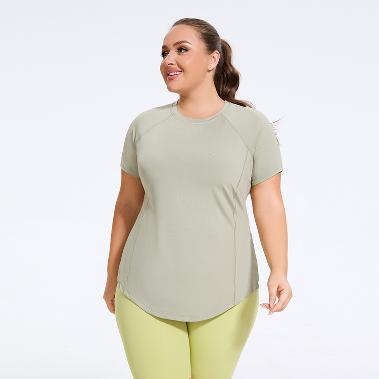 Loose Fit Womens Quick Dry Sports Shirt