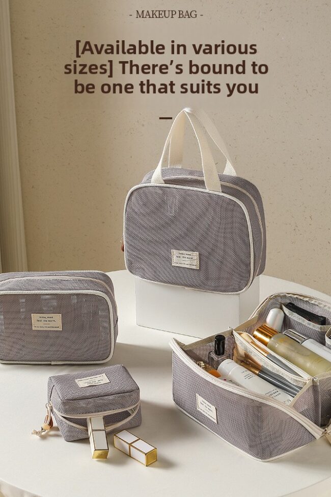 The Amandine Net Fabric Wash and Storage Bag – La Rose Couture Handbags & Clutches
