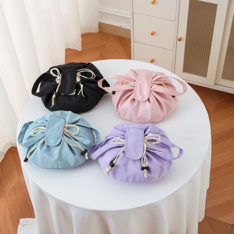 Drawstring Makeup Cosmetic Storage Bag - Image 4