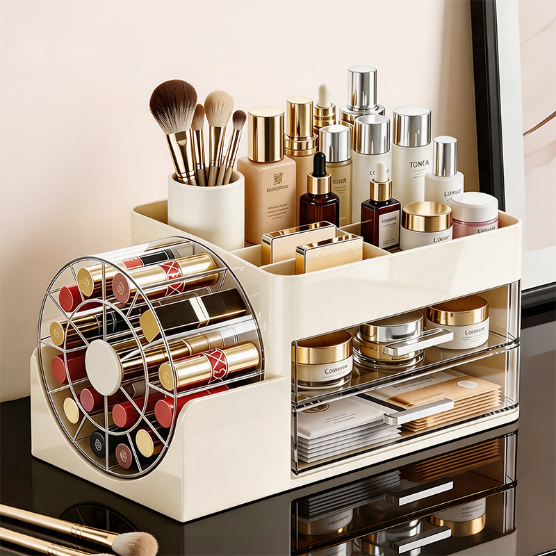 Multi-layer cosmetic storage box