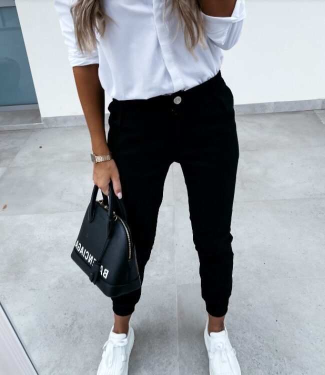 The Iris Washed Cotton Cropped Pants Detail – La Rose Couture Trousers & Skirts