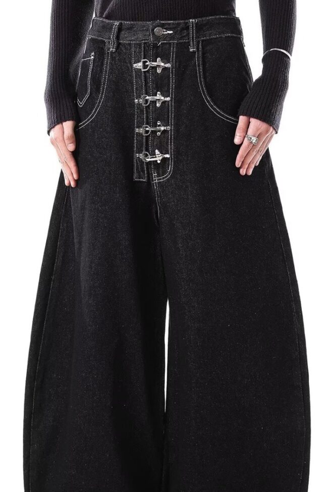 Cotton Long Pants Detail – La Rose Couture Trousers & Skirts