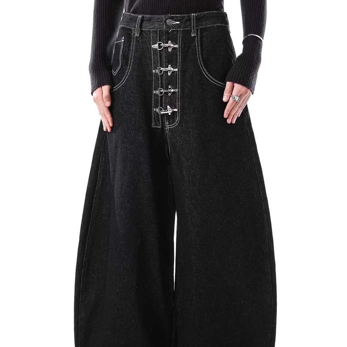 Women's cotton long pants - Image 3