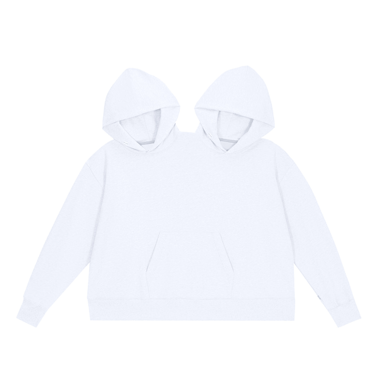 Couple Hooded One-Piece Sweatshirt - Image 5