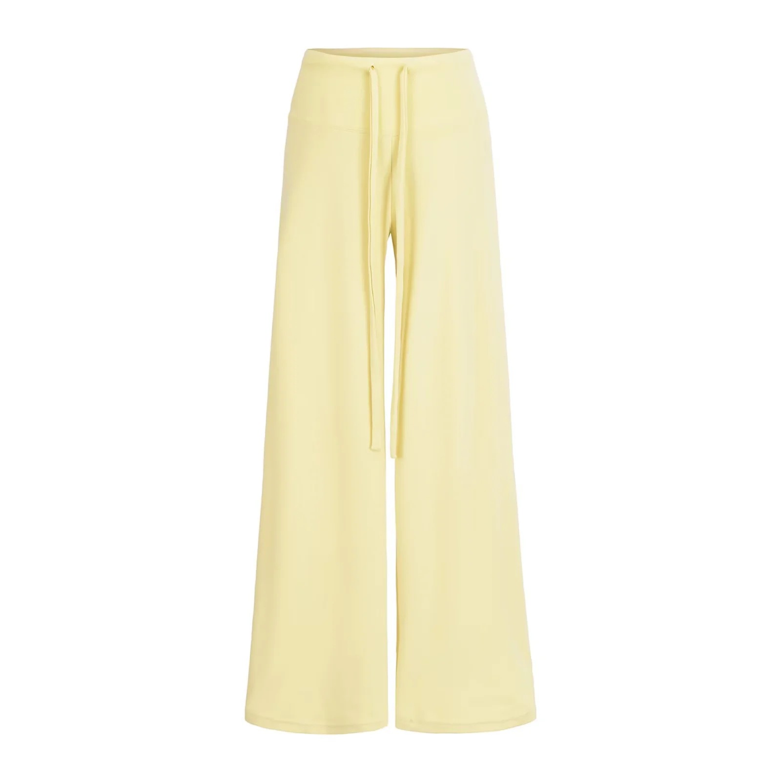 Low-Waist Drawstring Wide-Leg Casual Pants - Image 2