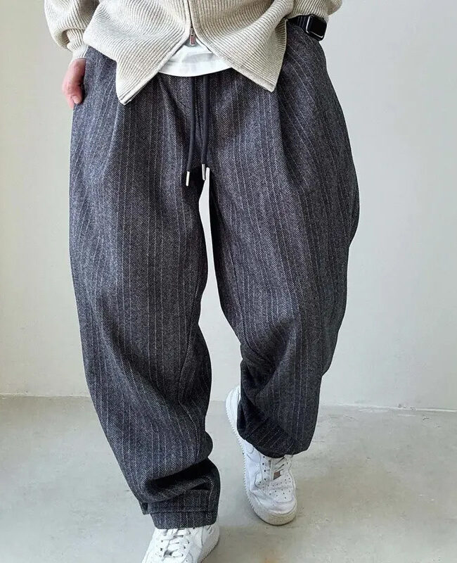 The Coralie Casual Wide Leg Trousers Detail – La Rose Couture Trousers & Skirts