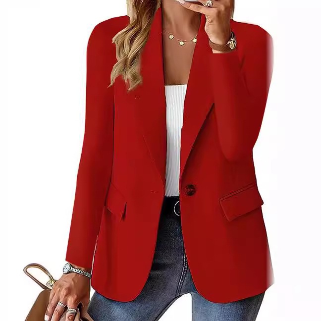 Women Polyester Blazer - Image 3