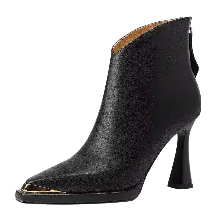 Womens Elegant High Heel Boots - Image 3