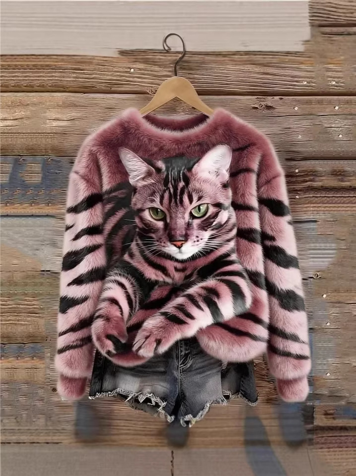 Women's crew neck sweater - Image 5