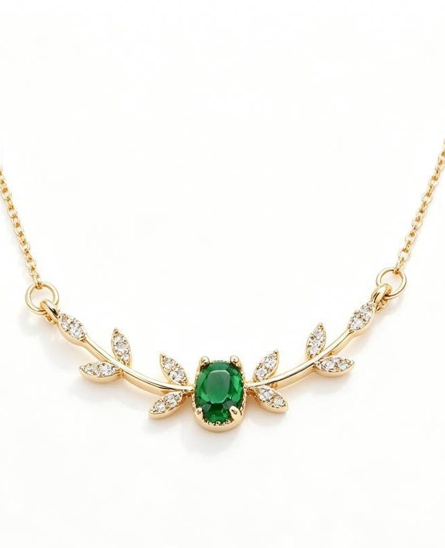 The Blanche Branch Necklace Woman Detail – La Rose Couture Jewellery & Accessories