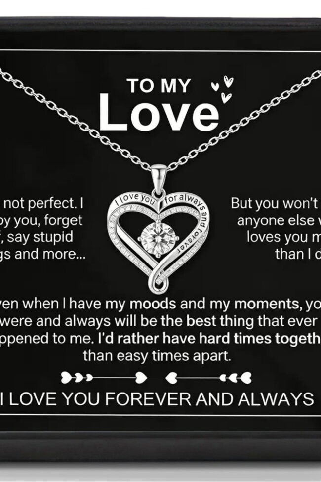 Double Heart Birthstone Necklace – La Rose Couture Jewellery & Accessories