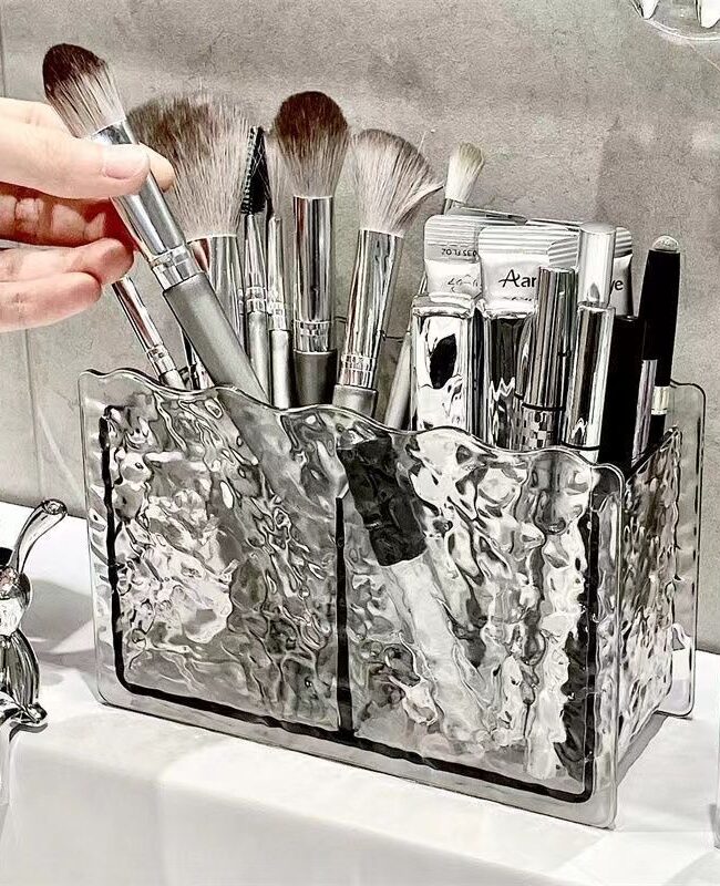 The Oceane Cosmetic Storage Organizer Box Detail – La Rose Couture Handbags & Clutches