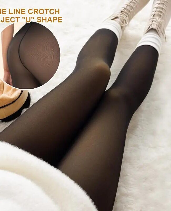 The Fabienne Winter Warm Translucent Leggings – La Rose Couture Trousers & Skirts