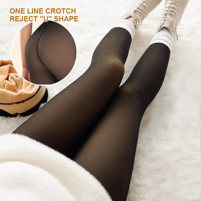Winter Warm Translucent Leggings