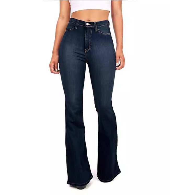 The Capucine Bootcut Jeans Detail – La Rose Couture Trousers & Skirts