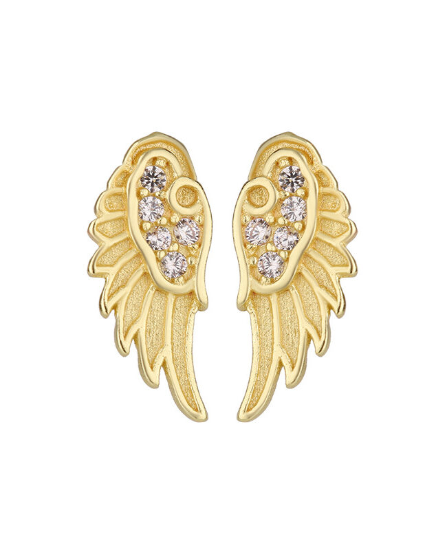 The Gaia Unique Personality Wing Ear Bone Studs Detail – La Rose Couture Jewellery & Accessories