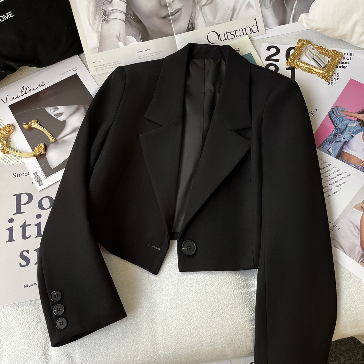 Women Casual Suit Jacket - Image 3