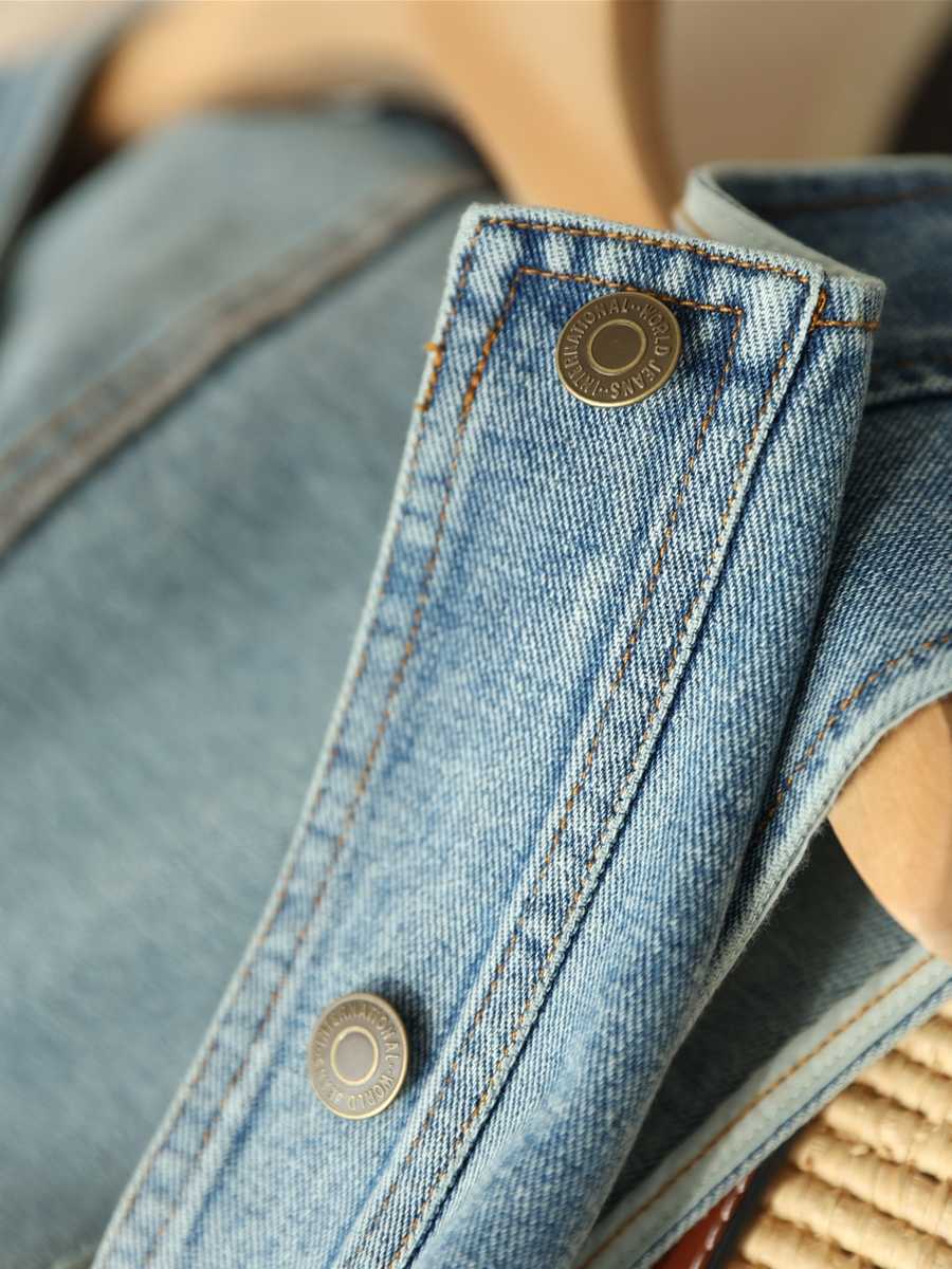 Women's casual denim jacket cardigan - Image 2