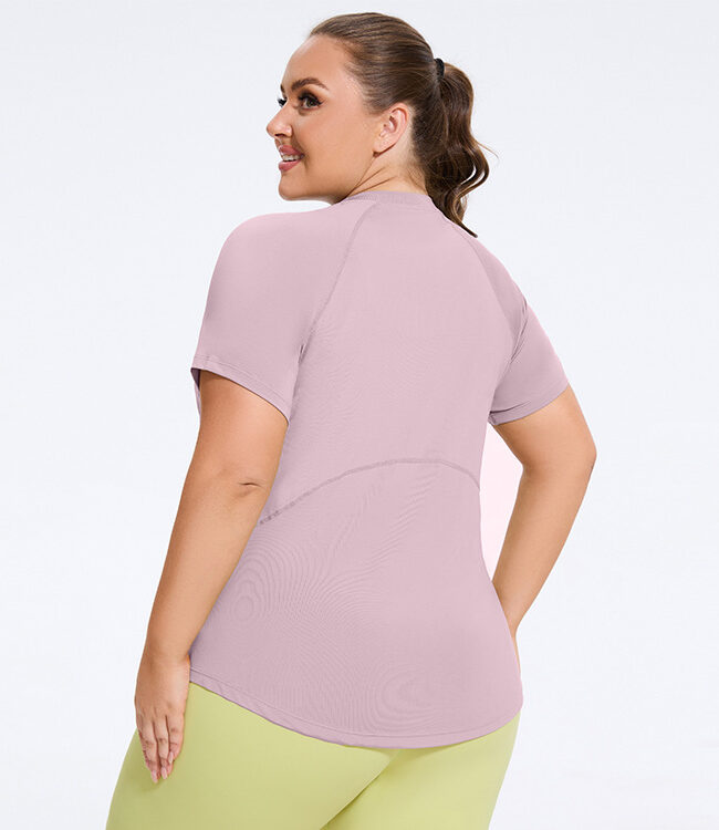 The Valerie Loose Fit Quick Dry Sports Shirt Detail – La Rose Couture Tops & Blouses
