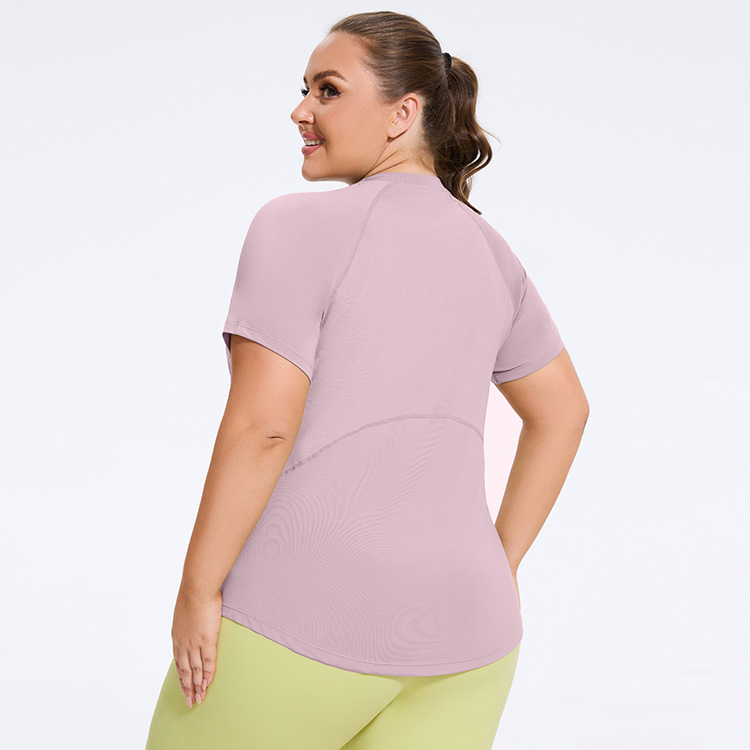 Loose Fit Womens Quick Dry Sports Shirt - Image 4
