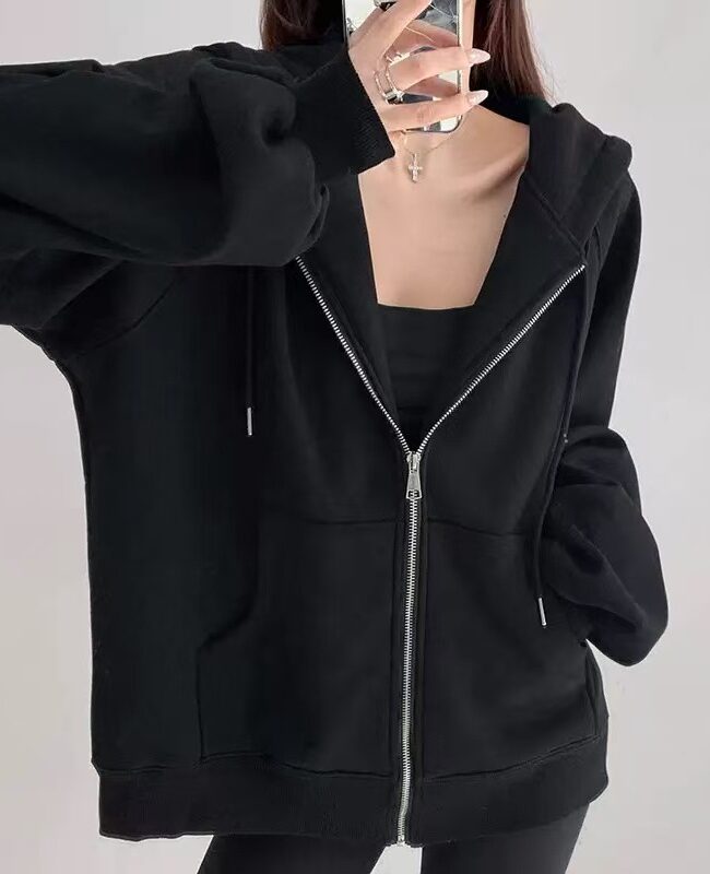 The Valentine Fleece Lined Hooded Jacket Detail – La Rose Couture Coats & Jackets