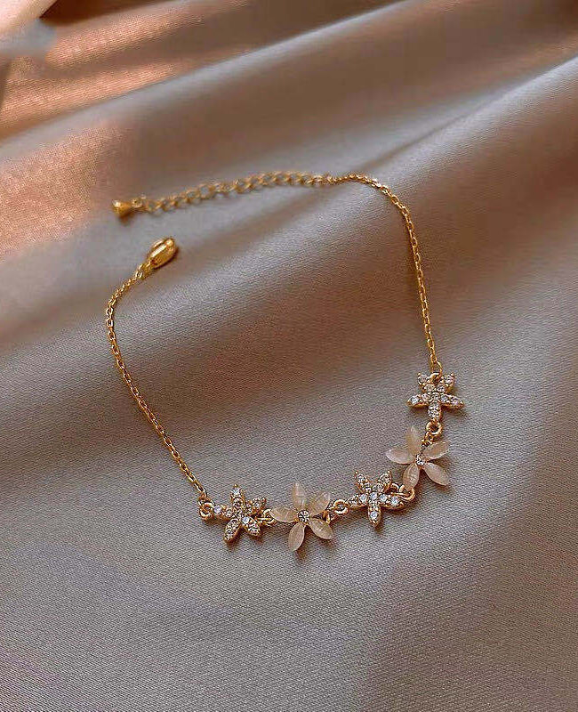 The Leonie Adjustable Cat's Eye Rhinestone Bracelet with Moon Star Zircon Geometric Design – La Rose Couture Jewellery & Accessories