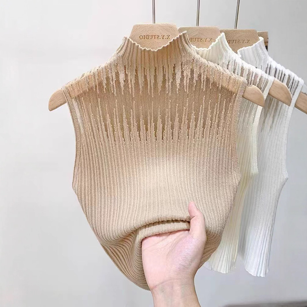 Sleeveless Knit Top for Women - Image 2