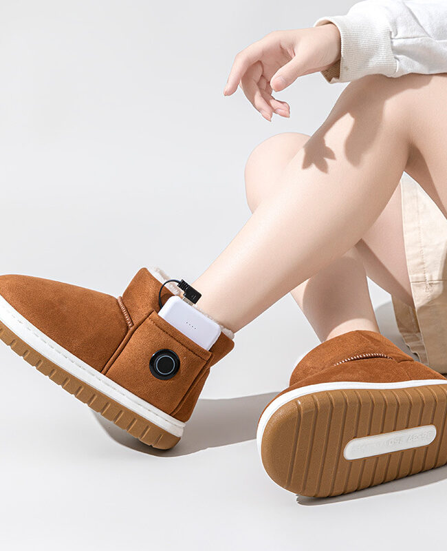 The Valerie Graphene Heating Cotton Slippers Detail – La Rose Couture Shoes & Footwear