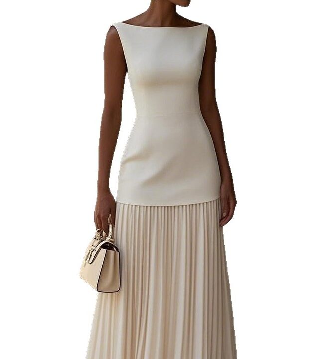 The Coralie Sleeveless Knit Vest and Skirt Set Detail – La Rose Couture Trousers & Skirts