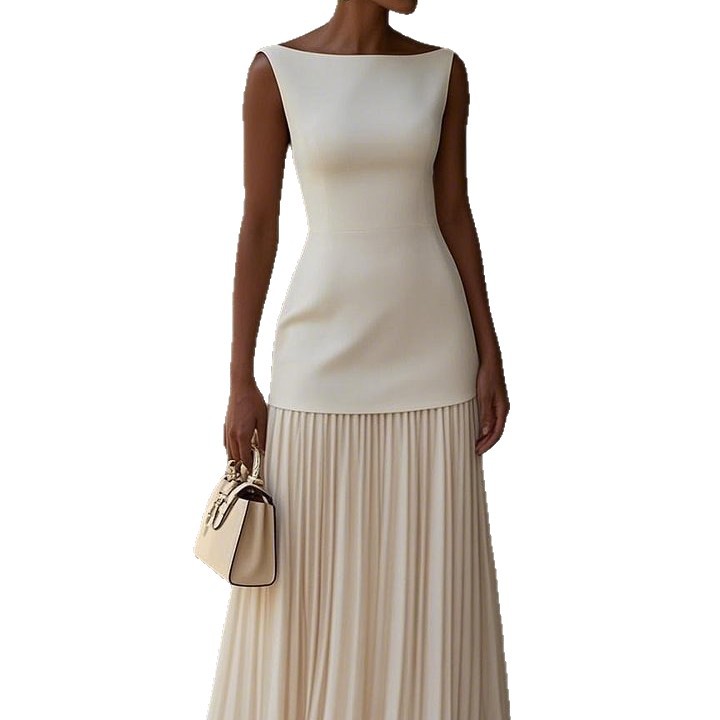 Women's Sleeveless Knit Vest and Skirt Set - Image 2