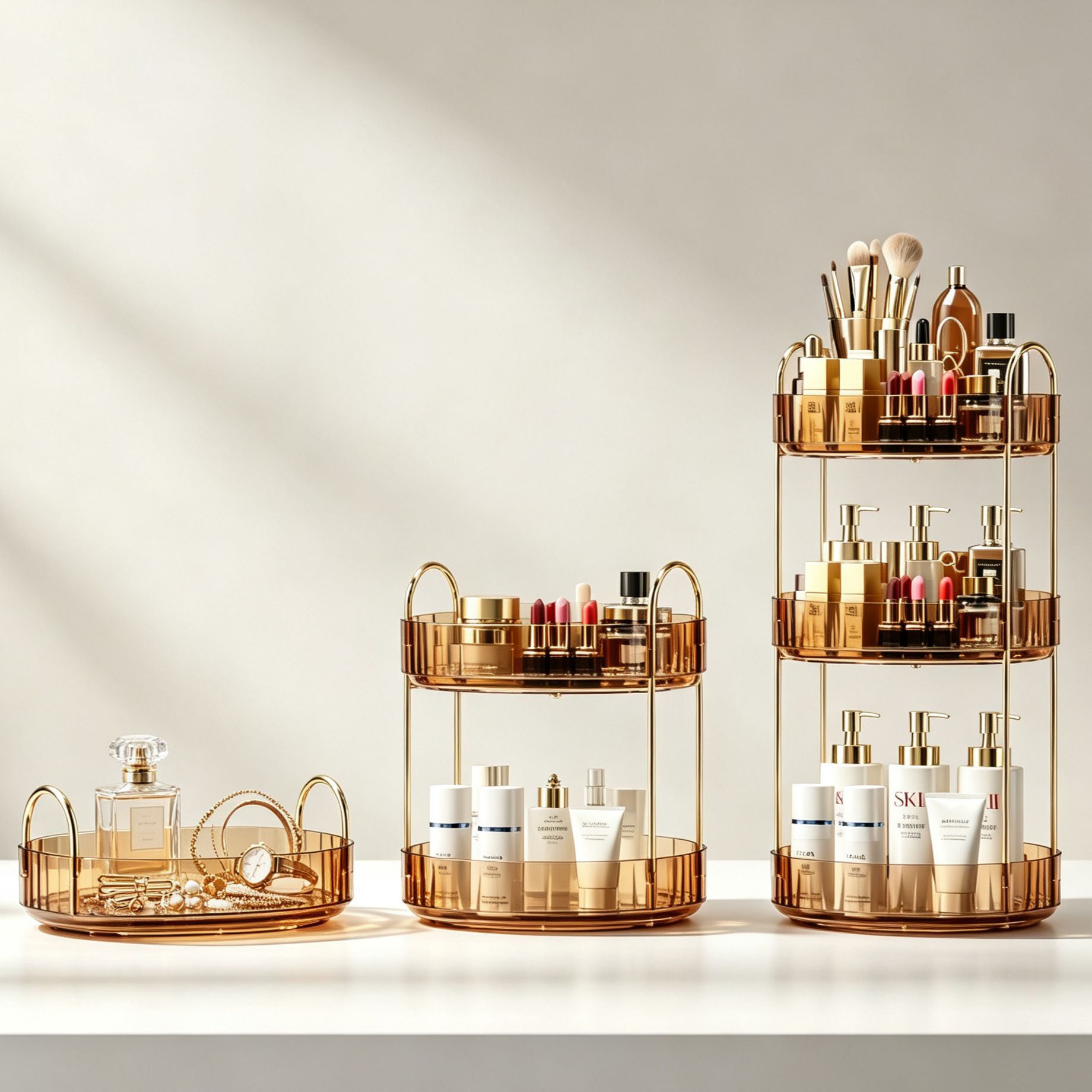 Desktop cosmetic storage box - Image 5