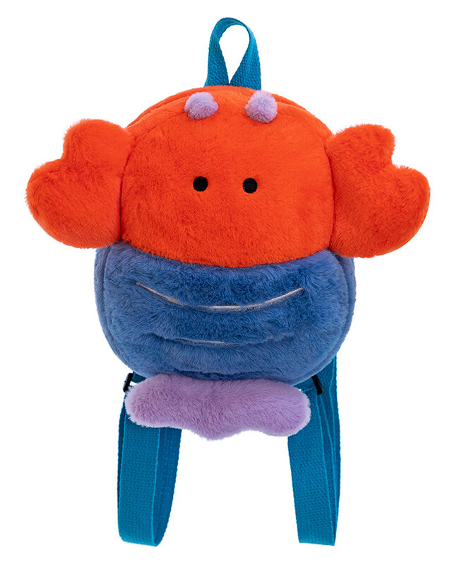 The Tatiana Marine Animal Plush Backpack Detail – La Rose Couture Handbags & Clutches