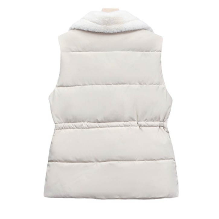 Women's Insulated Down Cotton Vest - Image 3