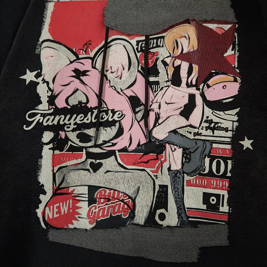 Fleece Lined Hooded Sweatshirt - Image 4