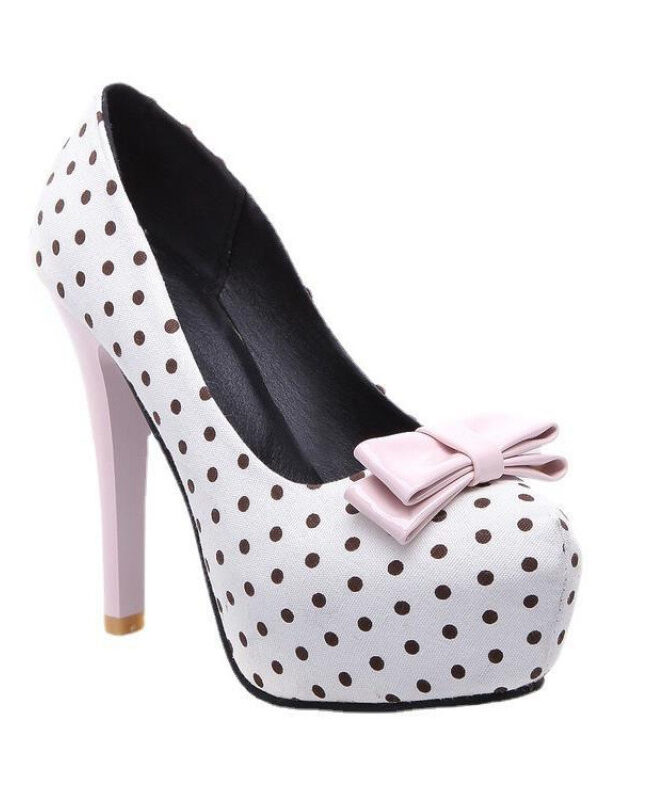 The Muriel Bow Accent High Heel Shoes Detail – La Rose Couture Shoes & Footwear