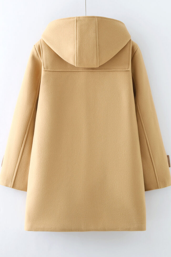 The Oceane Vintage Mid Length Thickened Padded Coat Detail – La Rose Couture Coats & Jackets