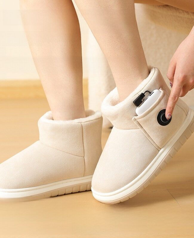 The Valerie Graphene Heating Cotton Slippers Detail – La Rose Couture Shoes & Footwear