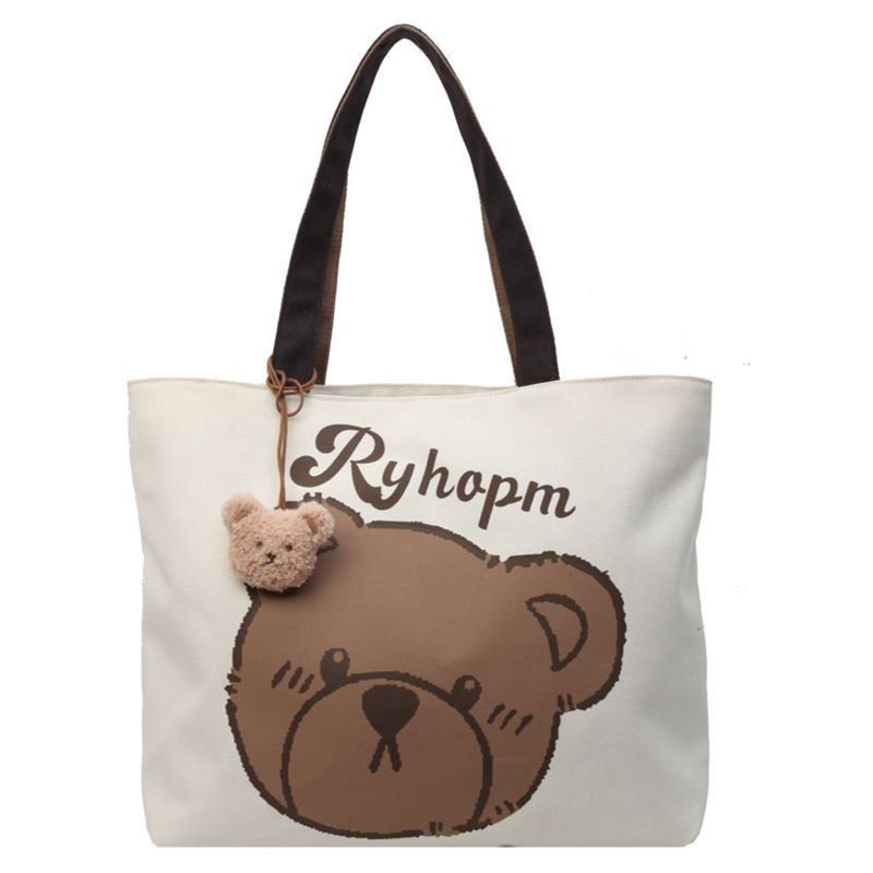 Little Bear Canvas Bag - Image 3
