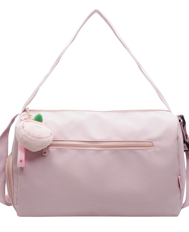 The Hermione Adjustable Crossbody Fitness Bag with Dry Wet Compartment Detail – La Rose Couture Handbags & Clutches