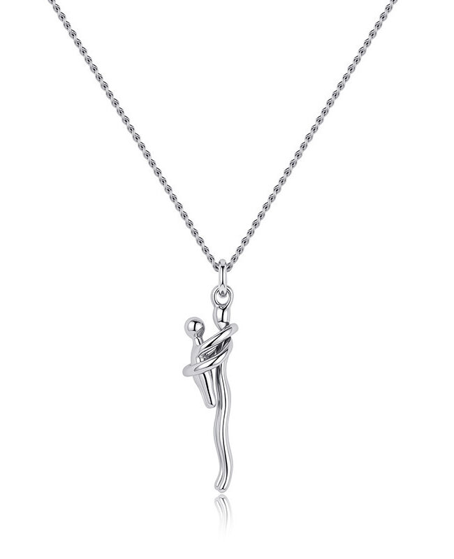 The Cyrielle Hug Child Pendant Necklace Detail – La Rose Couture Jewellery & Accessories