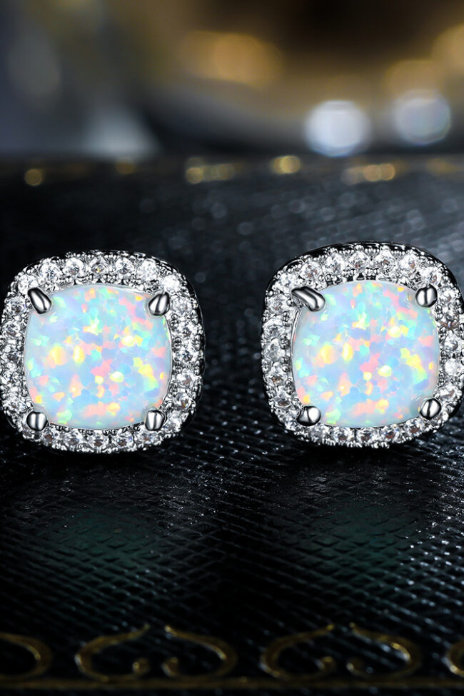 The Victoire Geometric Square Spiral Earrings – La Rose Couture Jewellery & Accessories