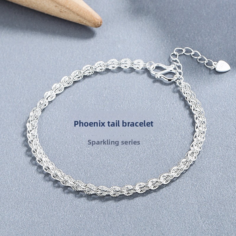 Phoenix Tail Copper Bracelet Women - Image 5