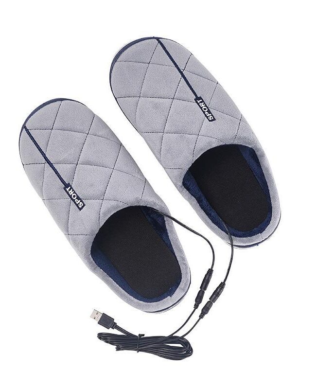 The Jacqueline Usb Heated Slippers Winter Warm Indoor Shoes Detail – La Rose Couture Shoes & Footwear