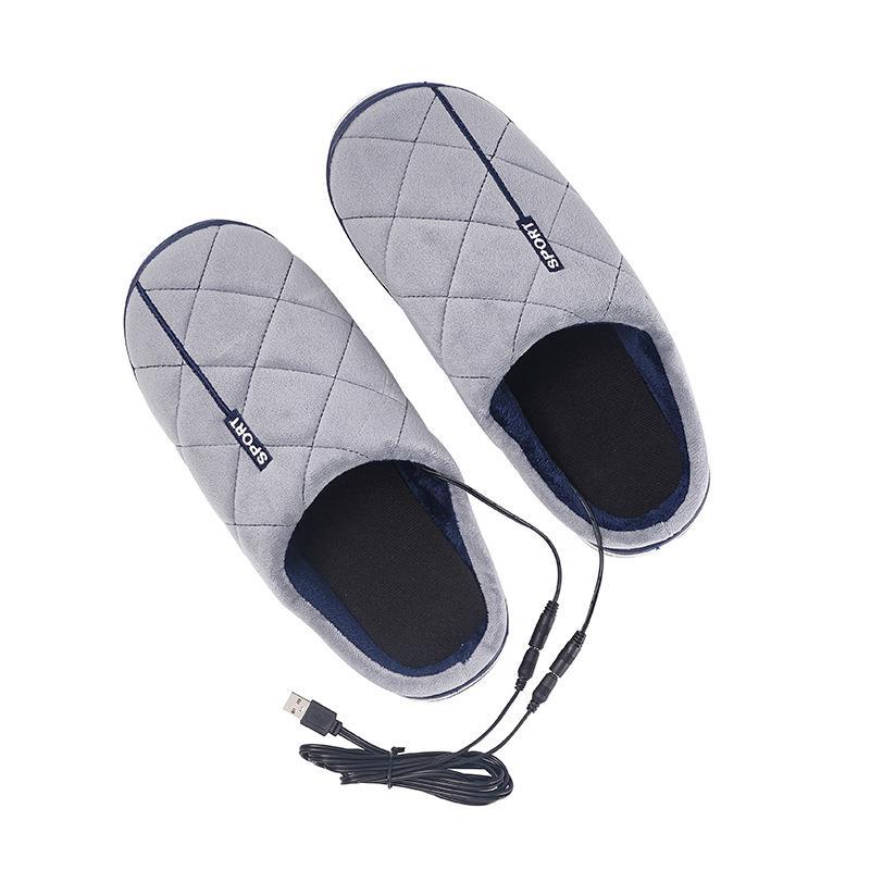 USB Heated Slippers Winter Warm Indoor Shoes - Image 5