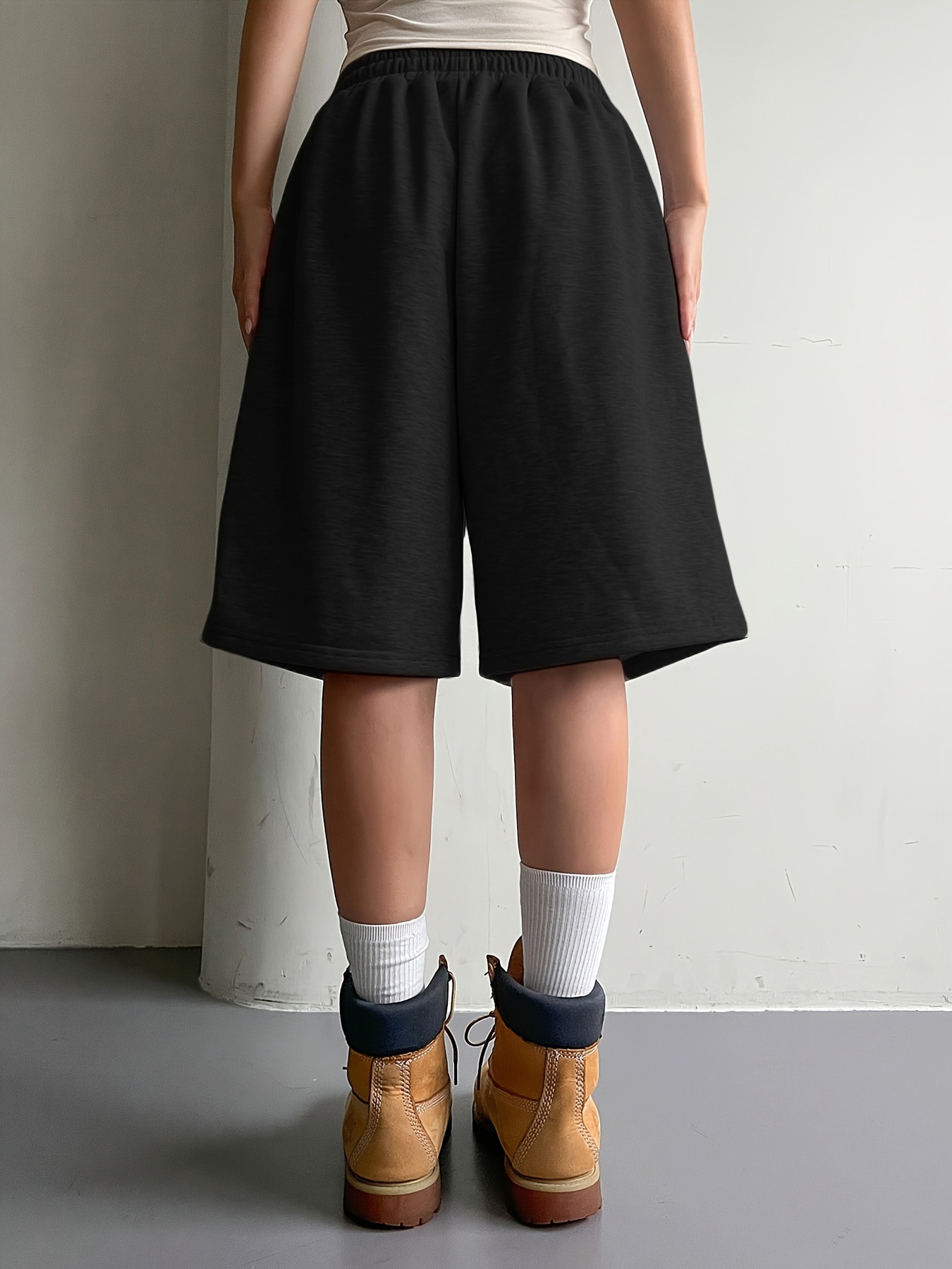 Women's Athletic Drawstring Shorts - Image 4