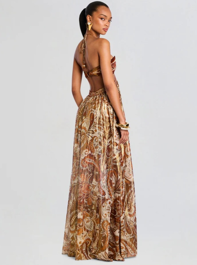 Summer New Dress Long Dress Strap Backless Sexy - Image 4