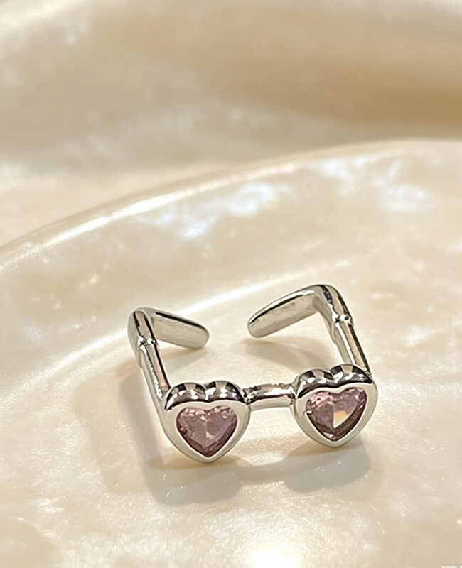 The Elodie Adjustable Ring with Open Finger Opening Detail – La Rose Couture Jewellery & Accessories