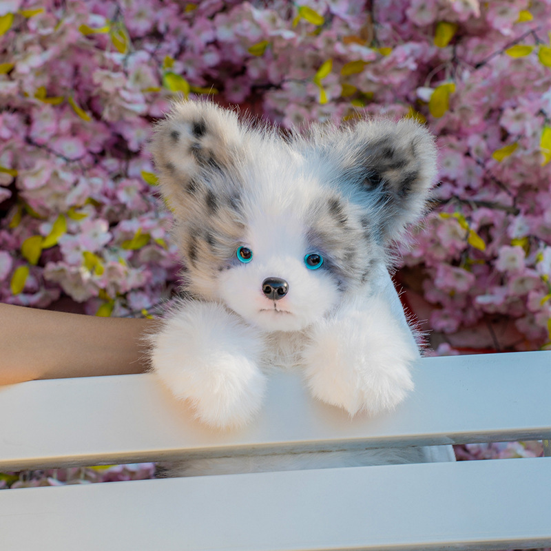 Border Collie Simulation Dog Backpack Plush Toy - Image 3
