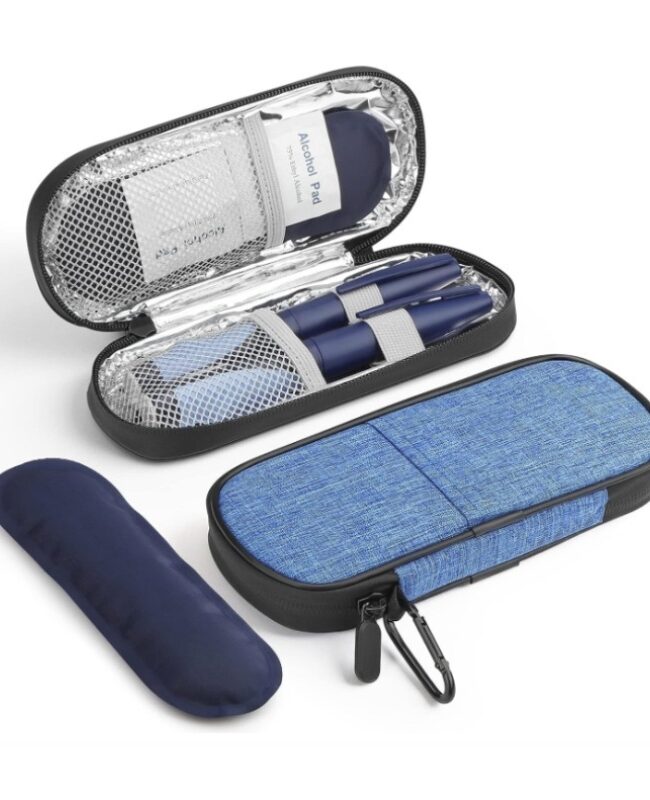 The Eugenie Insulin Refrigeration Package – La Rose Couture Handbags & Clutches